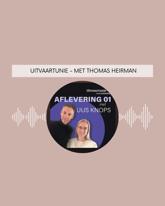 Uitvaartunie - Hoe kijkt Vlaanderens rouwexperte Uus Knops naar de uitvaartsector?