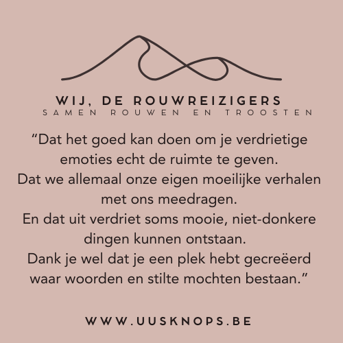 Rouwreis voor een dag - 25/09