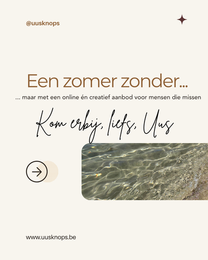 Een zomer zonder... - maar wel samen!