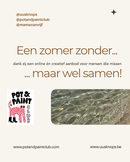 Een zomer zonder... - maar wel samen!